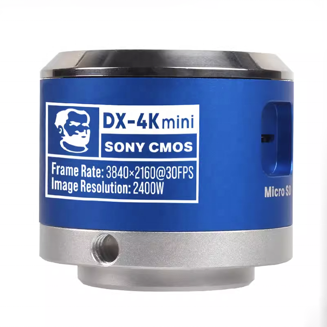 MECHANIC DX-4K Mini 4K Pixels Industrial HD Camera 2400W Resolution for Microscope Inspection Test Maintenance Video Recording