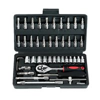 Outils de haute qualité Boîte à outils en plastique complète pour ménage général