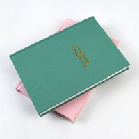 Servicio de Impresión de Cuadernos Personalizados, Directo de Fábrica, Logotipo con Estampado en Caliente, Tapa Dura de Tela, Papel Offset FSC, Agenda para Oficina
