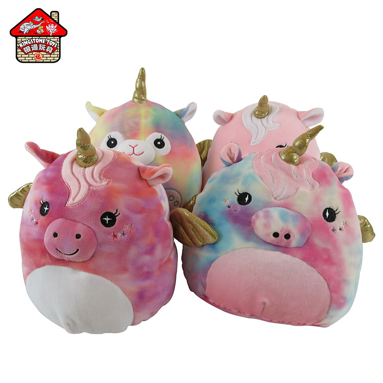 Горячая Распродажа милый кавайный Единорог игрушка мягкая плюшевая игрушка Squishmallow плюшевая игрушка
