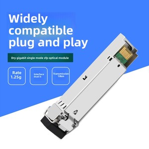 1.25G SFP Optical MODULE Singlemode150km สำหรับ H3C <span class=keywords><strong>Huawei</strong></span> สำหรับ Cisco Ai Computing ศูนย์ข้อมูล HPC 4G EPON GPON 5g - Product Image 2