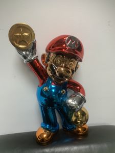Statue en résine Chrome <span class=keywords><strong>Monopoly</strong></span> Boy Rich Man Mairo pour la sculpture pop art, cadeaux d'affaires et décoration intérieure, artisanat en résine, placage en résine - Product Image 4