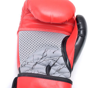 Muay Thai Luva De Boxe 10Oz <span class=keywords><strong>12</strong></span> <span class=keywords><strong>Oz</strong></span> cuero de alta calidad Mma boxeo lucha <span class=keywords><strong>guantes</strong></span> de entrenamiento - Product Image 2