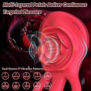 Masajeador de Clítoris con Control Remoto por Aplicación, Mini Vibrador de Succión con Forma de Rosa, Resistente al Agua, Luminoso, para Mujeres - Product Image 2
