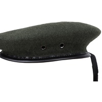 Boina Táctica de Lana 100% Bordada en Verde, Diseño de Alta Calidad, Seguridad, Unisex, Deportiva, Doble Protección, Lista para Enviar