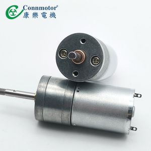 Motor de CC con engranajes en miniatura Connmotor, montaje de brida de 25 mm, 300 RPM, 280 Nm de par, imán permanente, con escobillas - Product Image 1