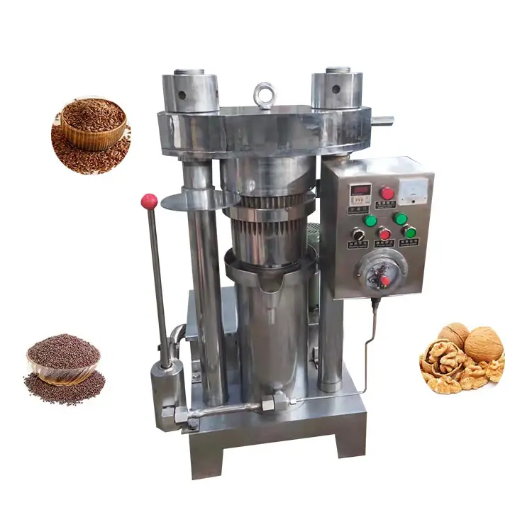 Capacity Hydraulic Type Palm Kernel Oil Press Machine With Best Price Oil Pressers
