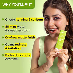 <span class=keywords><strong>Crema</strong></span> <span class=keywords><strong>Solare</strong></span> OEM per Bambini con Niacinamide, Calmante e Opacizzante, SPF50 PA+++, per Tutti i Tipi di Pelle, <span class=keywords><strong>Protezione</strong></span> UVA/UVB, Assorbimento Rapido - Product Image 5