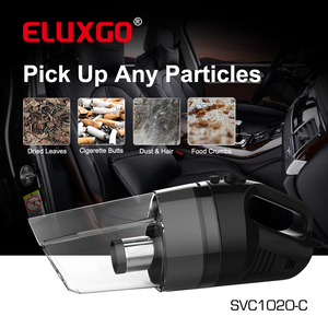 ELUXGO, potente succión fuerte, de mano, sin bolsa, máquina de limpieza portátil para coche, aspiradora ciclónica - Product Image 6