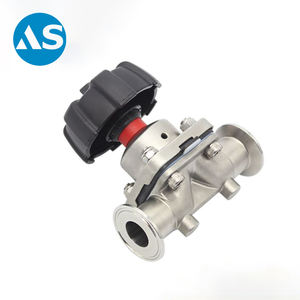 1.5" SS316L Sanitary Hygienic <strong>Diaphragm</strong> Valve PTFE+EPDM <strong>Gasket</strong> - Product Image 3