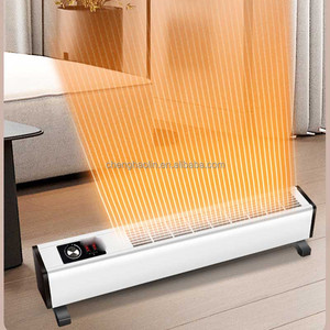 <span class=keywords><strong>Radiateur</strong></span> électrique encastrable en acier inoxydable pour chambre à coucher avec humidificateur intégré et télécommande - Product Image 5