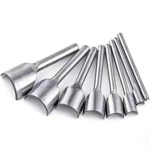 Perforateur de cuir en acier à haute teneur en carbone demi-rond ceinture queue coupe trou perforateur demi-rond poinçon - Product Image 1