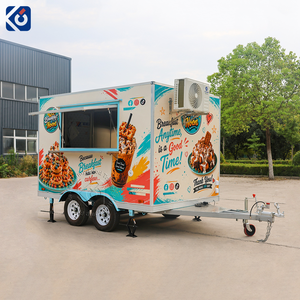 รถขายอาหารเคลื่อนที่ CAMPTRL พิซซ่า กาแฟ ฮอทดอก รถขายอาหารขนาดเล็ก รถตู้ขายไอศกรีม พร้อมอุปกรณ์ครบครัน ได้รับใบรับรอง DOT - Product Image 1