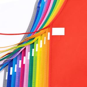 Tablier léger respirant en tissu non tissé réutilisable sans manches pour enfants Couleurs vives pour l'artisanat robuste et imperméable pour les tout-petits - Product Image 6