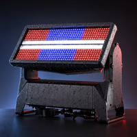 Projecteur de scène à tête mobile IP65 1500W LED Strobe RGB 3-en-1 Pixel avec contrôle DMX512 RDM pour concert, tournée, mariage, fête, DJ, club