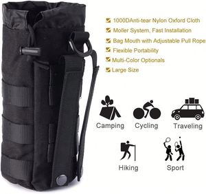 Tactical Radio Pouch <b>Molle</b> Holder Tactical Outdoor Duty Gear Adjustable Utility <b>Bag</b> for Field Communication - Product Image 2