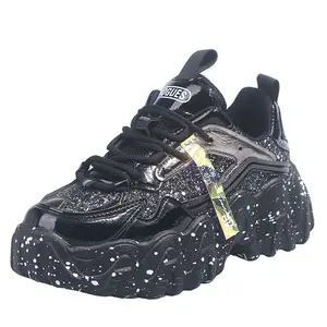high top white leather walking shoe black color luxury women and new styles net printed sneakers casual shoes for men