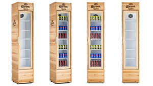 Refrigerador Vertical Delgado de Una Sola Temperatura de 105L, Aprobado para Venta al por Mayor, Refrigerador para Bebidas Frías, Congelador para Vino y Bebidas - Product Image 5