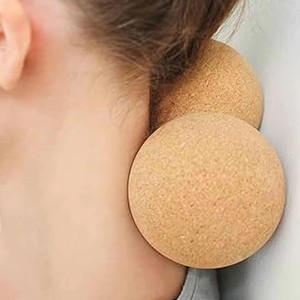 Balle de massage en liège, balle de massage en forme d'arachide, balle de libération myofasciale, rouleau de massage des tissus profonds, balle de mobilité - Product Image 4