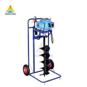 Lage Kosten Tuingereedschap Aarde Vijzel Machine Benzine Aarde Grondboor - Product Image 1