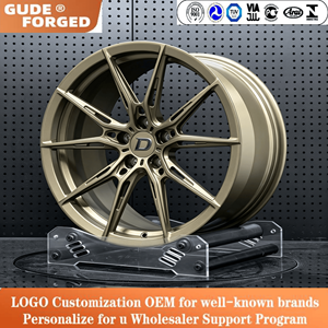 Rueda Monobloque Forjada, Diseño Cóncavo Profundo, para Autos de Pasajeros, Color Negro, Multirradio, 5x114.3/120/112 para G20 G30 G80 G82 A6 S <span class=keywords><strong>Macan</strong></span> - Product Image 4