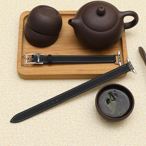 Bracelets en cuir de 20 <span class=keywords><strong>mm</strong></span> pour Huawei Fit 4 Pro Double Tour H Buckle 46 <span class=keywords><strong>mm</strong></span> 42 <span class=keywords><strong>mm</strong></span> 49 <span class=keywords><strong>mm</strong></span> Bracelet Ceinture de poignet pour <span class=keywords><strong>Apple</strong></span> <span class=keywords><strong>Watch</strong></span> Ultra 3 - Product Image 5