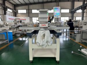 2 bảo hành đầu đơn 12 15 kim máy thêu công nghiệp 1200 RPM máy vi tính cap/t Áo sơ mi/máy thêu phẳng - Product Image 4