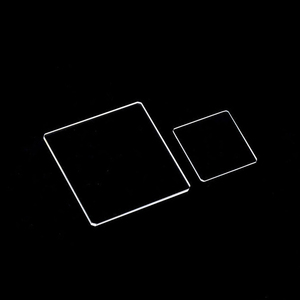 Lente Protectora Láser de Cuarzo Transparente Grande Personalizada de Uso Industrial, Marca HUAMEI, 99.9999% de Pureza, Recubrimiento AR, 95% de Transmitancia - Product Image 1