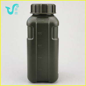 Échantillon gratuit Tasse de cantine d'eau tactique en bois en plein air Tasse de camping en acier inoxydable avec poignée Ceinture de bouilloire d'entraînement de camouflage - Product Image 3