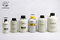 Réservoir d'azote liquide en aluminium de qualité aérospatiale 20L YUXIN AVIATION, faible taux d'évaporation, flacon Dewar à vide poussé