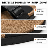 Sandalias de Verano para Hombre 2026, Diseño Personalizado OEM, Punta Redonda, Estilo Casual para Uso Diario, Playa y Aire Libre, Fabricadas en China