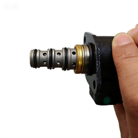 Vanne solénoïde d'excavatrice, pompe hydraulique, vanne solénoïde proportionnelle, modèle SK200-8