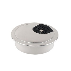 Cache-câbles de bureau rond 60 mm en nylon grande capacité style minimaliste pour la gestion des fils sur le bureau - Product Image 2