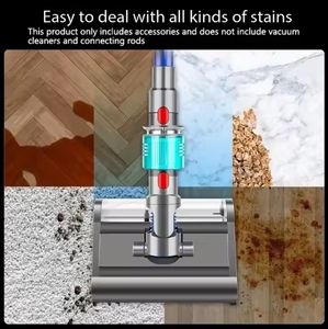 Pour <span class=keywords><strong>DYSON</strong></span> V7 <span class=keywords><strong>V8</strong></span> V10 V11 V15 tête de vadrouille électrique tout-en-un Source d'alimentation manuelle brosse en plastique pour aspirateur et <span class=keywords><strong>nettoyage</strong></span> de vadrouille pour voiture et - Product Image 2