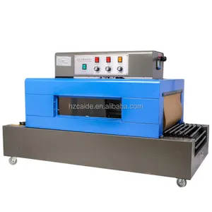 Semi-automatic PVC POF film Cable Heat Tunnel Shrink Packing Machine