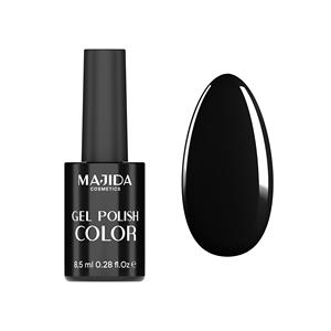 Majida Gel <b>Polish</b> Color 8.5 ml Pure <b>Black</b> UV Gel Nail <b>Polish</b> - Product Image 1