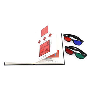 Vision tridimensionnelle Tableau de détection complet Fonction visuelle de troisième niveau Amblyopie Tableau de vision des couleurs Vision stéréo - Product Image 3