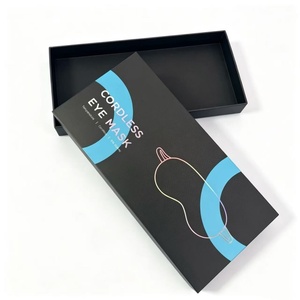 Boîte d'emballage rigide personnalisée pour masque oculaire |   Boîte cadeau personnalisée avec logo en estampage à chaud, impression UV sélective en couleur, taille et matériau sur mesure, vente en gros - Product Image 4