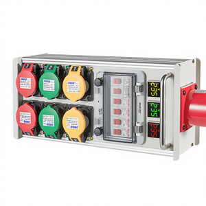 Bộ điều chỉnh độ sáng phân phối điện bằng tay 6 chiều 32A Đầu vào 5 chân 16A Đầu ra <span class=keywords><strong>3</strong></span> chân cho các sự kiện chiếu sáng sân khấu - Product Image 4