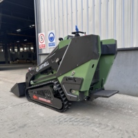 Nouvelle chargeuse sur chenilles Cartiwell avec godet, moteur EC, garantie 1 an, système entièrement hydraulique