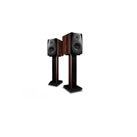 Bibliothèque, salon, TV, audio, maison 2.0 haut-parleur passif haute fidélité, moniteur de bureau, boîte en bois de fièvre