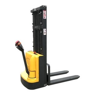 Carretilla elevadora eléctrica alta calidad 1000kg 1 tonelada 2200BL plataforma carretilla elevadora apilador eléctrico completo - Product Image 4