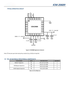 ICM-20689 6-ציר mems חיישן ג 'ירוסקופ, מד iot מוטבע - Product Image 5