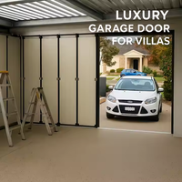 Porte de garage sectionnelle automatique personnalisée, isolée, en acier galvanisé, à levage vertical, pour entrepôt résidentiel et entrée de garage