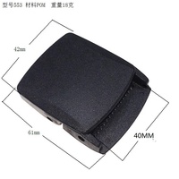 Ceinture tactique pour homme, boucle en plastique noir, réglable, fermeture en plastique pour l'extérieur, ceintures de loisirs, boucle de ceinture