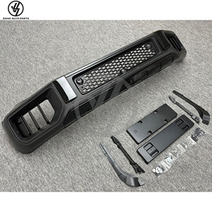 Nouvelle mise à niveau 2025 pour G-Class G63 AMG G500 G550 Pare-chocs avant en matériau PP 2019-2024 - Product Image 4