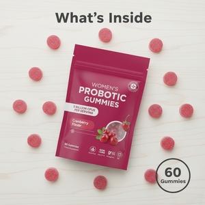 Permen Probiotik Wanita Dewasa dengan Cranberry 5 Miliar CFU-OEM ODM Kesehatan Pencernaan & Tulang Bebas <span class=keywords><strong>Gluten</strong></span> Suplemen Ketogenik - Product Image 3