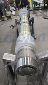 Maßgefertigte Präzisions-Spiralwendel-Kupferrohre Abfallrecycling-Pelletier-Extruder-Ersatzteile Nitrierte Bimetallische Behandlung HRC - Product Image 6