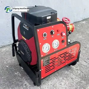 Bomba de <span class=keywords><strong>agua</strong></span> portátil de alta elevación para rescate de emergencia Equipo de lucha contra incendios motorizado de mano Accesorio de inundación de incendios forestales - Product Image 3