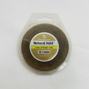 3 Yards 2.54 cm Walker Tape ultra Hold Lace Front Support Brown Tape Roll Ruban Adhésif Double Face pour Perruque Toupee Extensions - Product Image 4